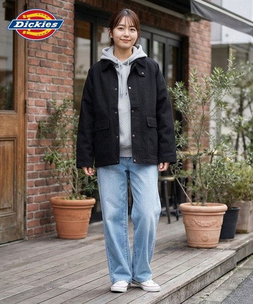 Dickies（ディッキーズ） ブルゾン アウター 襟コーデュロイ ダック