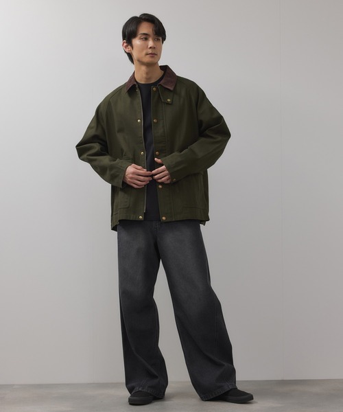 Dickies（ディッキーズ） ブルゾン アウター 襟コーデュロイ ダック
