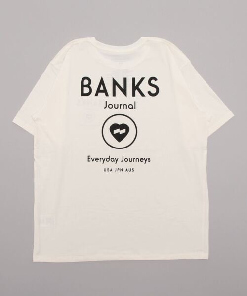 「BANKS」 半袖Tシャツ MEDIUM オフホワイト メンズ_画像2