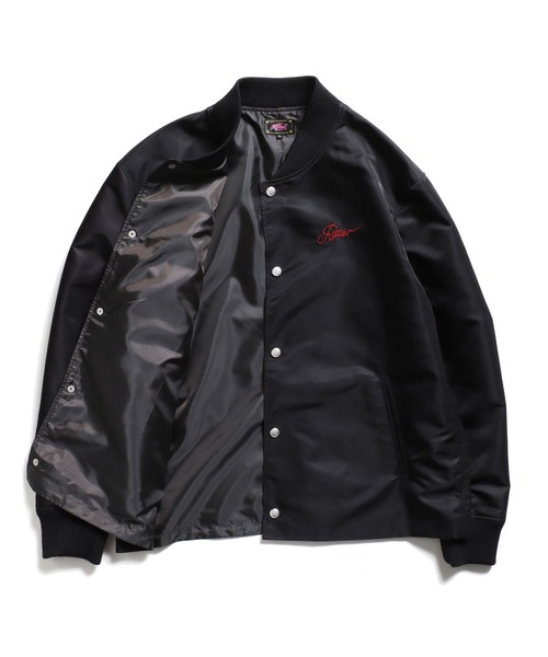 ROTAR（ローター） スタジャン LARGE ネイビー メンズ : ZOZOTOWN