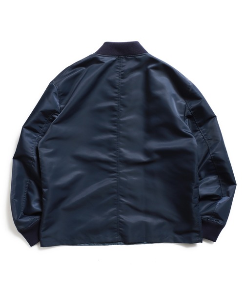 ROTAR stadium jacket navy L スタジャン ROTAR（ローター） スタジャン LARGE ネイビー メンズ : ZOZOTOWN