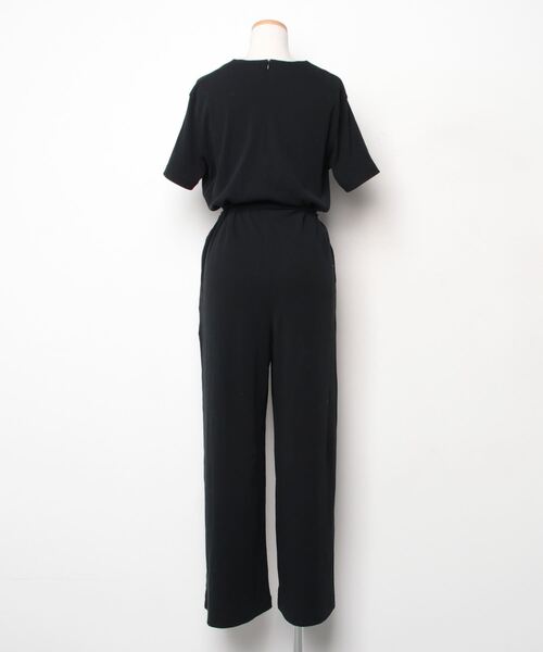 「BED&BREAKFAST」 オーバーオール S ブラック レディース_画像2