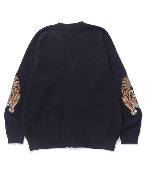 XLARGE（エクストラ ラージ） ニットカーディガン S ブラック メンズ