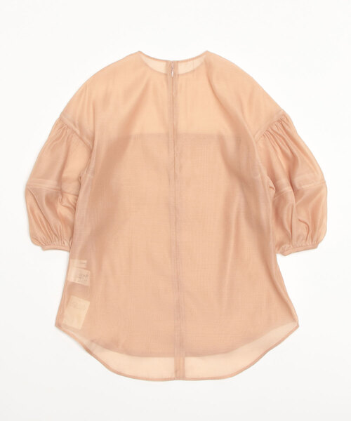 「Demi-Luxe BEAMS」 7分袖ブラウス 36 ネイビー レディース_画像3