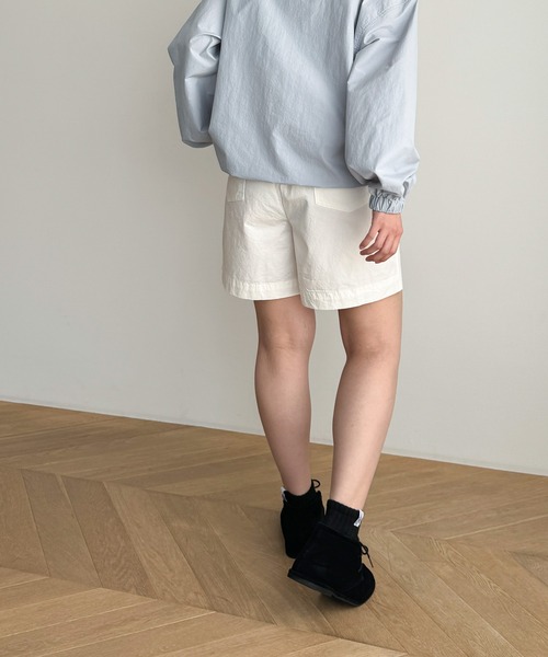 「CANAL JEAN」 「thecoin」ショートパンツ ONE SIZE ホワイト レディース_画像3