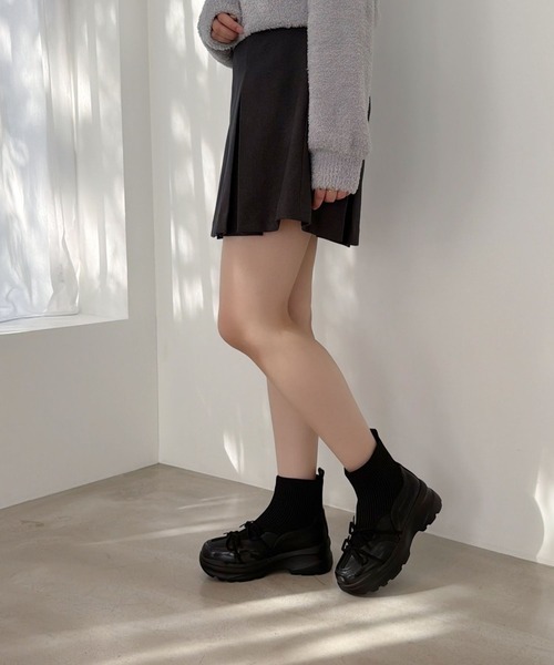 ORiental TRaffic（オリエンタルトラフィック） ブーツ 厚底 ダブル