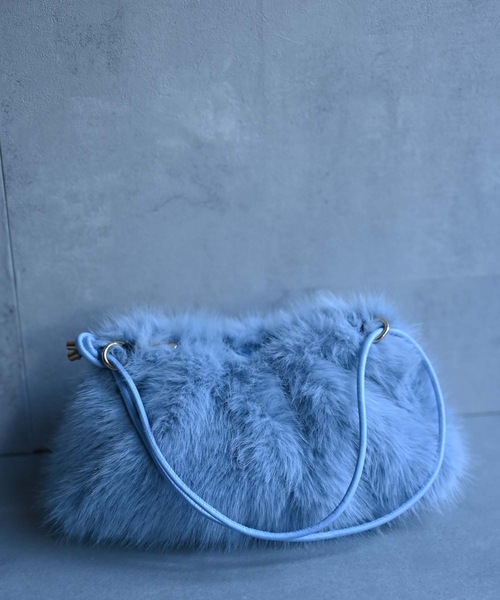 FLANEEK. ショルダーバッグ バッグ ループファーショルダーバッグ