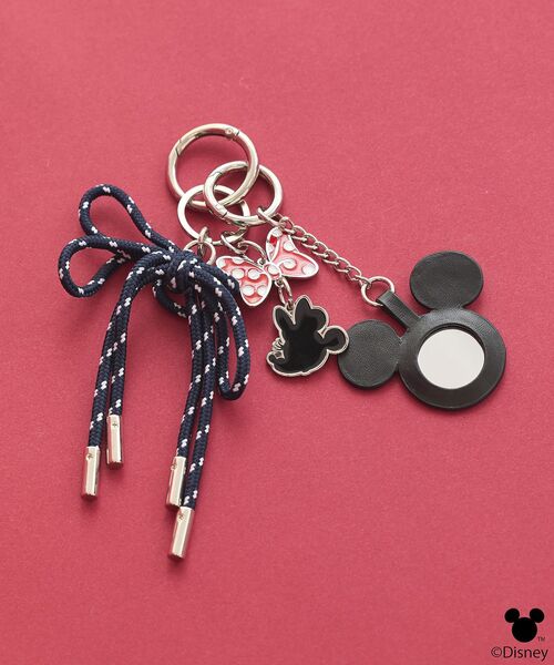 Disney（ディズニー） キーホルダー Disney/ミッキー＆ミニーミラー