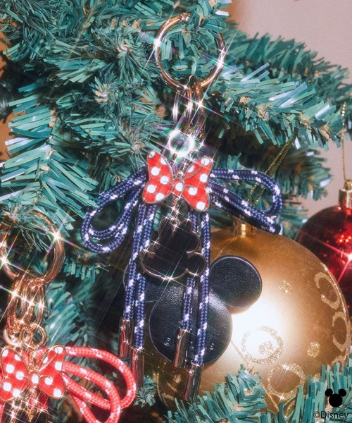 Disney（ディズニー） キーホルダー Disney/ミッキー＆ミニーミラー