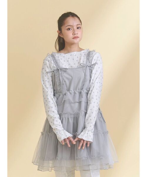 merry jenny（メリージェニー） tシャツ フラワーメロートップス