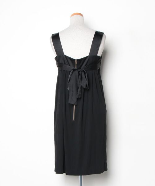 「d'un a dix」 キャミソールワンピース 38 ブラック レディース_画像2