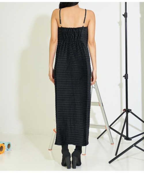 「LATINA」 キャミソールワンピース L ブラック レディース_画像4