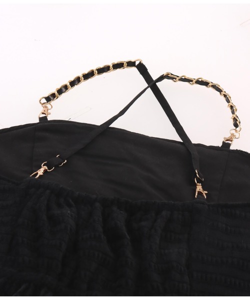 「LATINA」 キャミソールワンピース L ブラック レディース_画像9