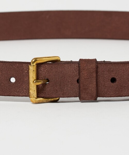 【美品】BEORMA LEATHER 編み込み メッシュ レザーベルト ブラウン BEORMA（ベオーマ）25mm INTERLINKED PLAITED BELT（25mmメッシュ