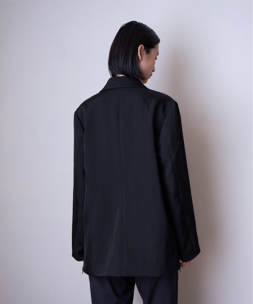 ENOF テーラードジャケット M ブラック レディース : ZOZOTOWN Yahoo