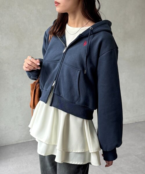 U.S. POLO ASSN. 裏起毛 フーディ パーカー U.S. POLO ASSN.（ユーエスポロアッスン） パーカー US.POLO ASSN
