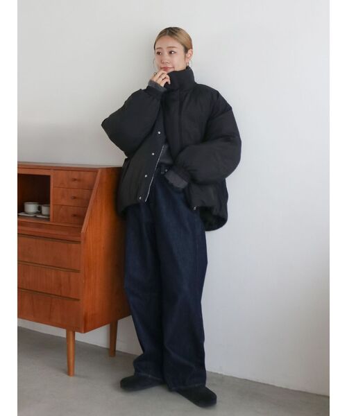 【新品】Ungrid アングリッド　中綿モンスターコート　ブラック　アウター Ungrid（アングリッド） ブルゾン アウター 中綿モンスターコート