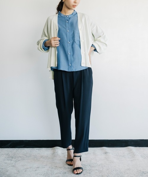 「ANNA LUNA」 ニットカーディガン MEDIUM グリーン レディース_画像5