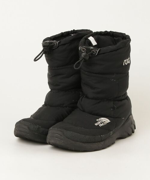 THE NORTH FACE ブラック ショートブーツ美品 THE NORTH FACE（ザ ノースフェイス） ショートブーツ 23cm ブラック