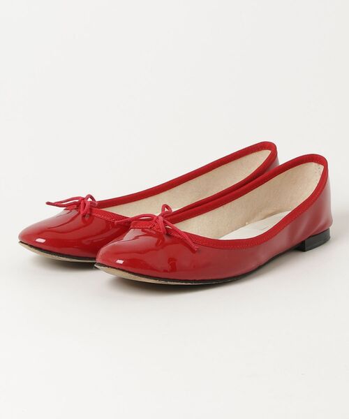 repetto（レペット） バレエシューズ 38.5 レッド レディース
