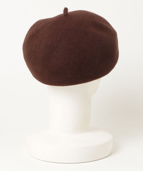 「kaorinomori」 ベレー帽 M/57.5cm ブラウン レディース_画像2