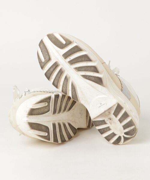 「YOSUKE」 ローカットスニーカー 25.0cm オフホワイト レディース_画像3