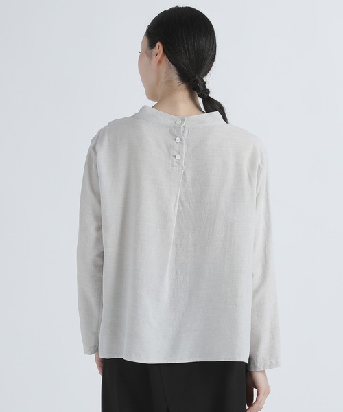 プランテーション 長袖ブラウス Plantation（プランテーション） 長袖ブラウス M size レッド