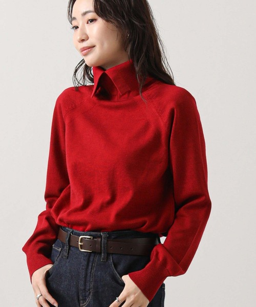 anana（アナナ） ニット セーター スリットハイネック前後2WAY