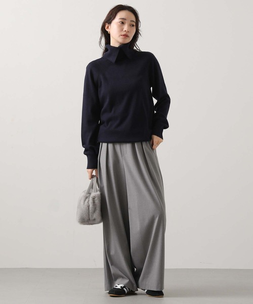 anana（アナナ） ニット セーター スリットハイネック前後2WAY