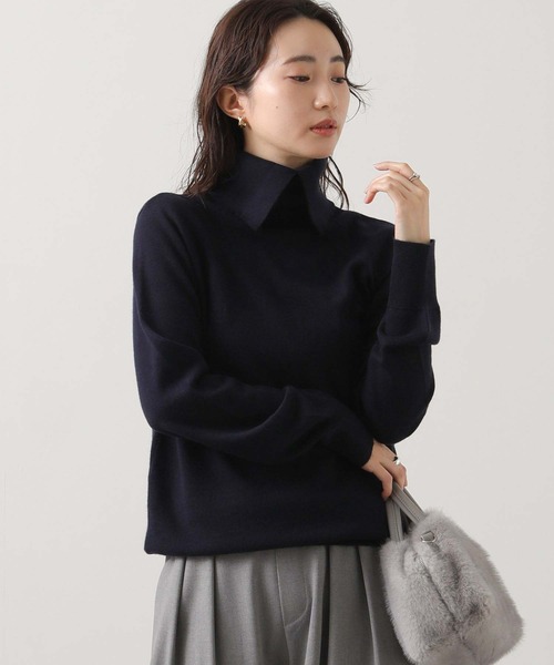 anana（アナナ） ニット セーター スリットハイネック前後2WAY