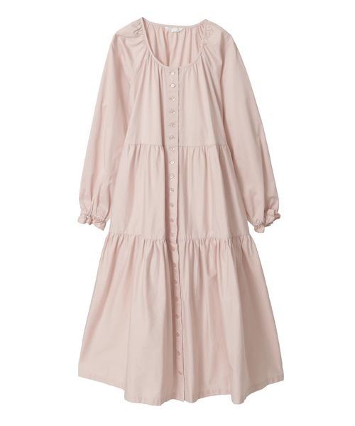 PINK HOUSE（ピンクハウス） ワンピース ティアードミディワンピース