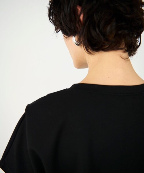 「GRACE CONTINENTAL」 「Diagram」半袖カットソー 36 グレー レディース_画像5