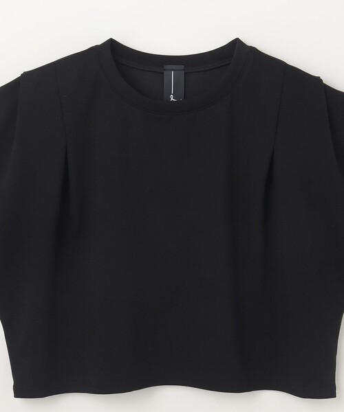 「GRACE CONTINENTAL」 「Diagram」半袖カットソー 36 グレー レディース_画像9