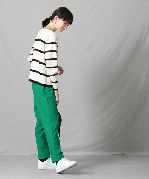 「Gready Brilliant」 「favori」長袖ニット 38 ホワイト レディース_画像3