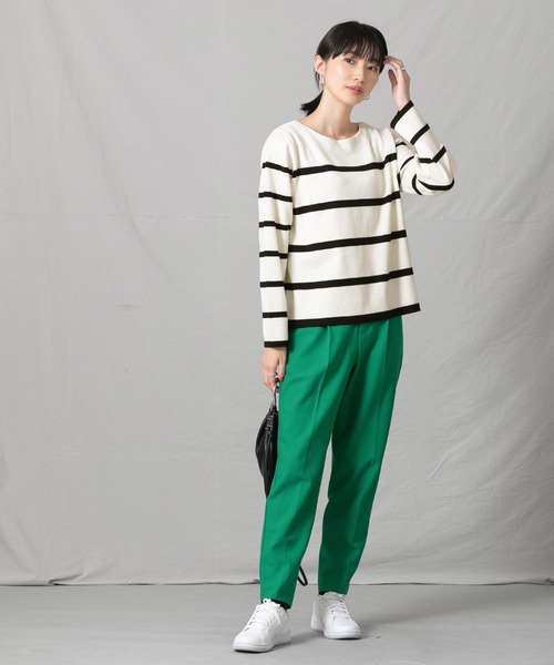 「Gready Brilliant」 「favori」長袖ニット 38 ホワイト レディース_画像6