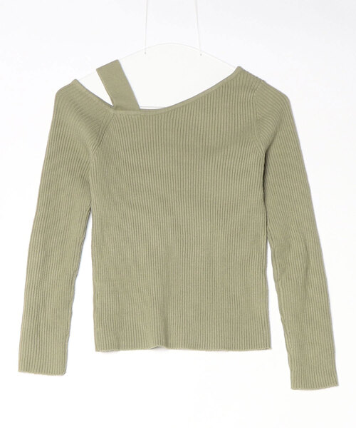 「EPICE」 長袖ニット M グリーン レディース_画像2