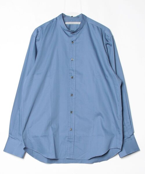 シャツ COTTON SATIN DETACHABLE COLLAR SHIRT メンズの画像