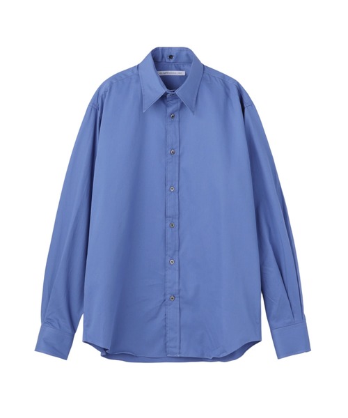 シャツ COTTON SATIN DETACHABLE COLLAR SHIRT メンズの画像