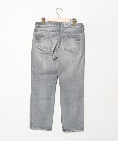 「upperhights」 デニムパンツ 23 グレー レディース_画像2