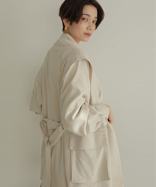 「ETRE TOKYO」 ジャケット M ベージュ レディースの画像