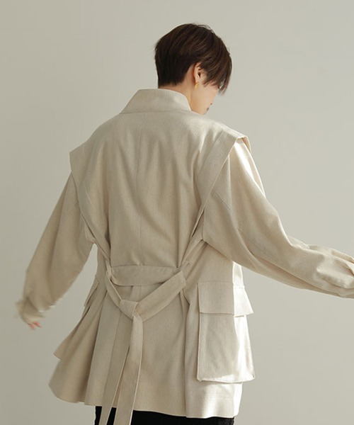 「ETRE TOKYO」 ジャケット M ベージュ レディースの画像