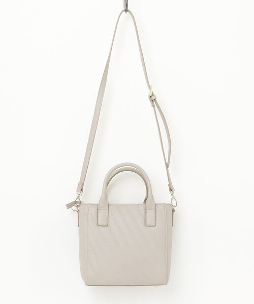 「JILL by JILL STUART」 ワンポイント2WAYバッグ - ベージュ レディース