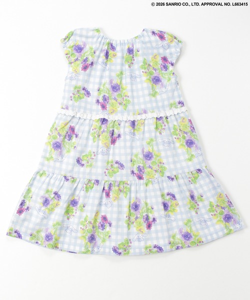 ワンピース 「ハッカキッズ×サンリオキャラクターズ」オリジナルプリントワンピース キッズ 子供服 女の子の画像