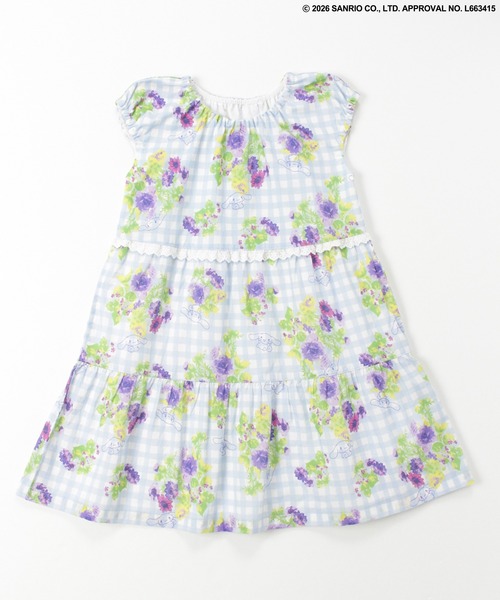 ワンピース 「ハッカキッズ×サンリオキャラクターズ」オリジナルプリントワンピース キッズ 子供服 女の子の画像
