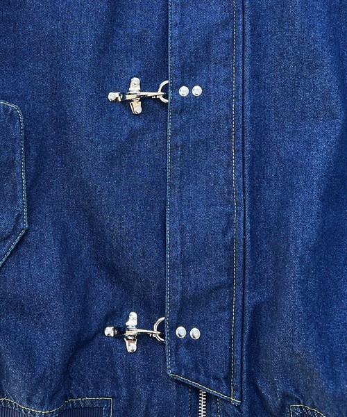 デニムジャケット gジャン FIREMAN HOOK DENIM HOODIE / ファイヤー