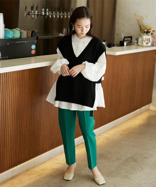 「titivate」 長袖チュニック S ブラック レディース_画像7