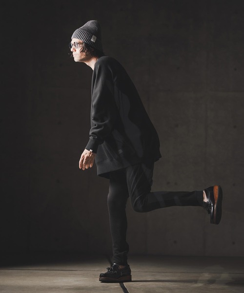 「GLIMCLAP」 スウェットパンツ M オフホワイト メンズ_画像7