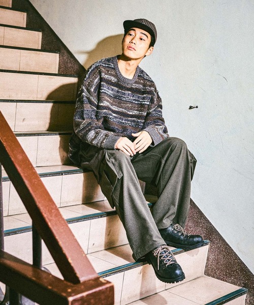 「niko and...」 長袖ニット LARGE ブラック レディース_画像9