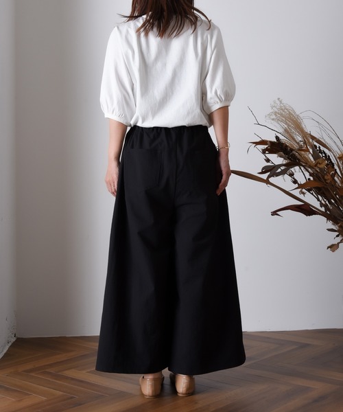 「folka」 イージーパンツ FREE ベージュ レディース_画像2