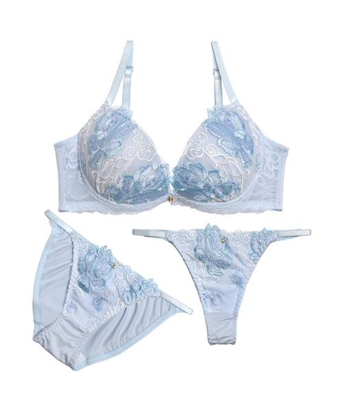 ブラジャー ショーツセット 「3点セット」エレガントロゼブラジャー ブラジャー ショーツセット 「3点セット」エレガントロゼブラジャー